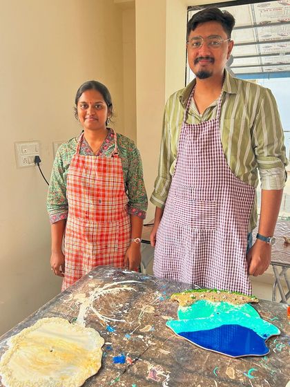 Paint Cafe Studio - Art & Craft Workshops Happy Artists at Our Studio photo 95