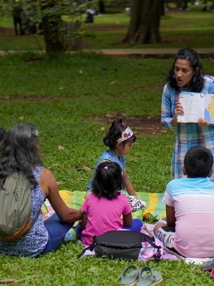 An extensive series from our 'Delectable Delight July' session, reading 'My Grandmother Can't Cook'. These photos beautifully capture the community, the engagement, and the pure fun of our gatherings.