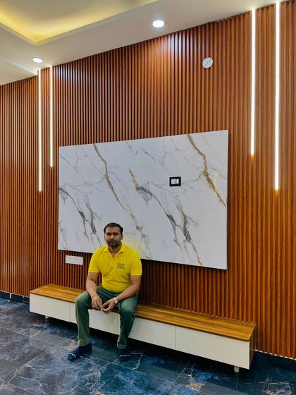 Vipin Rajput - Decorative Wall & Ceiling Design TV & Media Unit Designs photo 17