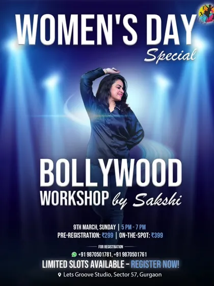 This Women's Day, let the rhythm take over. We hosted a special Bollywood workshop with Sakshi to celebrate with dance, energy, and a whole lot of fun.