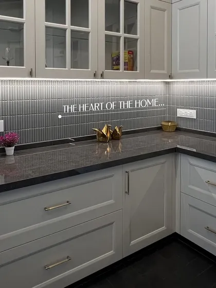 This kitchen is designed with everyday ease in mind, ensuring that daily routines are effortless and enjoyable.