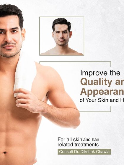 We can help you improve the quality and appearance of your skin and hair. For all your dermatology needs, consult with me, Dr. Dikshak Chawla, to get a personalized and effective treatment plan.