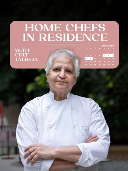 My kitchen hums with a different energy with Home Chef Talreja in residence. Her enigmatic culinary history is a true reflection of how cuisines blend at Roxie.