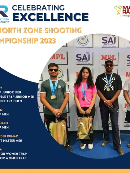 Our medal winners from the 42nd North Zone Shooting Championship. These achievements are a result of dedicated training and a winning attitude.