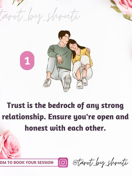 Simple advice for your relationship. This reading offers guidance on building trust, spending quality time together, or navigating challenges to help your connection grow stronger.