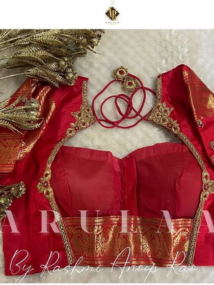 Arulaa by Rashmi Anoop Rao - Custom Bridal & Occasion Wear for Women Bridal Blouse Masterpieces photo 41