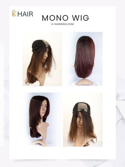 An overview of our Mono Wig, short for monofilament. This type of wig allows for versatile parting and offers a durable, breathable base for everyday wear.