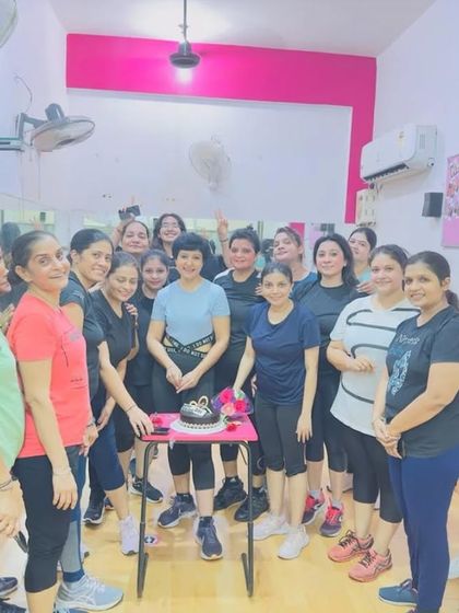 So much love from my studio members. I'm truly blessed to have such a wonderful community of women to share my passion with.