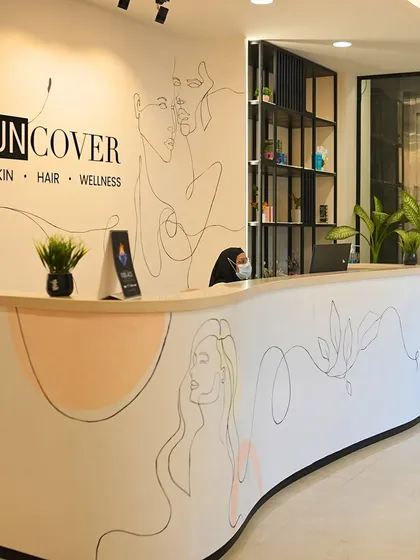 Our front desk team at the Noida clinic, ready to welcome you and assist with your needs.