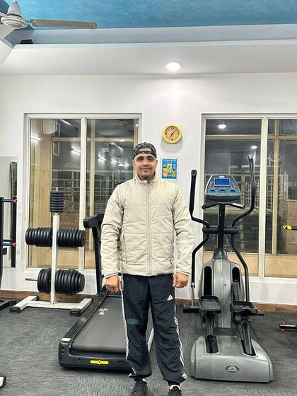 Staying consistent no matter the weather.