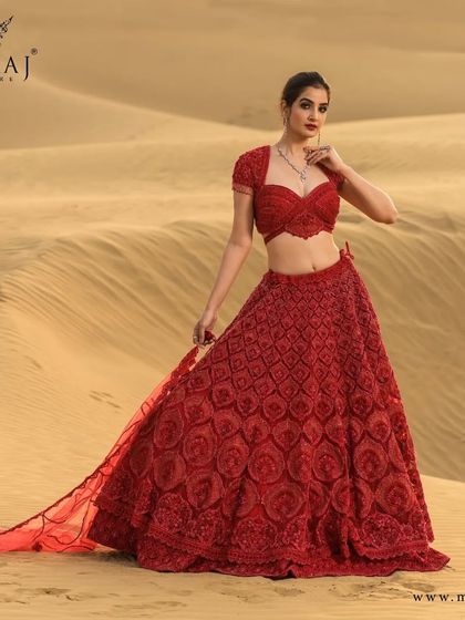 Meraj Couture - Luxury Occasion Wear The Eternal Red Bride photo 8