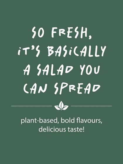 My Kale Pesto is so fresh, it's basically a salad you can spread. It’s plant-based, full of bold flavors, and has a delicious taste that makes eating your greens a pleasure.