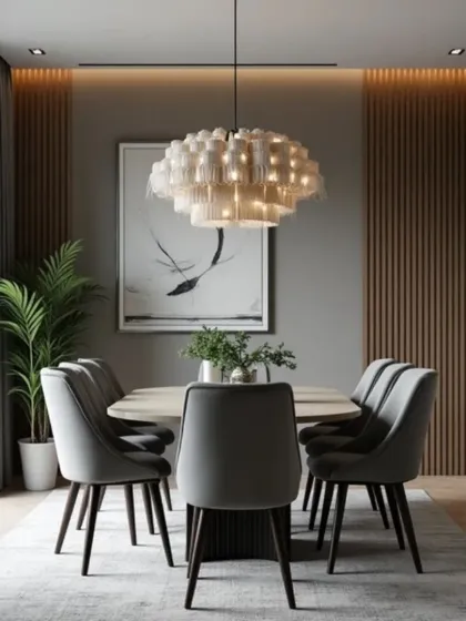 Lxm Interior - Living & Dining Room Design Elegant Dining Spaces photo 3