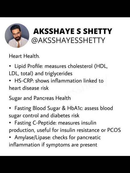 Understanding your blood test results can help you personalize your diet and lifestyle. This guide covers key tests for liver, kidney, thyroid, and hormonal health, as well as markers for inflammation and vitamin deficiencies.