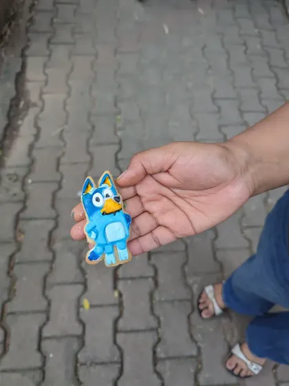 And here is the delicious result! A perfectly shaped Bluey cookie made using the custom 3D printed cookie cutter we fabricated. It’s so rewarding to see a fun idea become a real, tangible thing that brings joy.