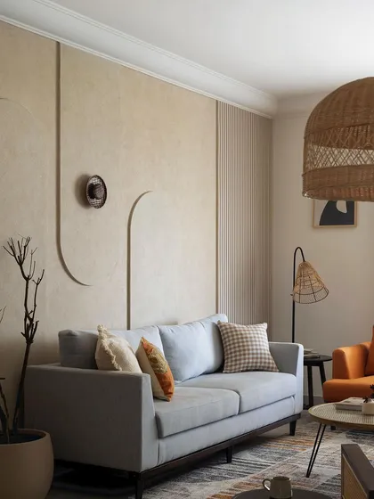 A duplicate of 161, showing the same serene living room setup.