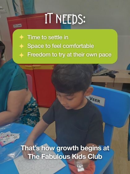 Growth needs time to settle in and the freedom to try at one's own pace. That's how we approach learning at the club, especially after a break.