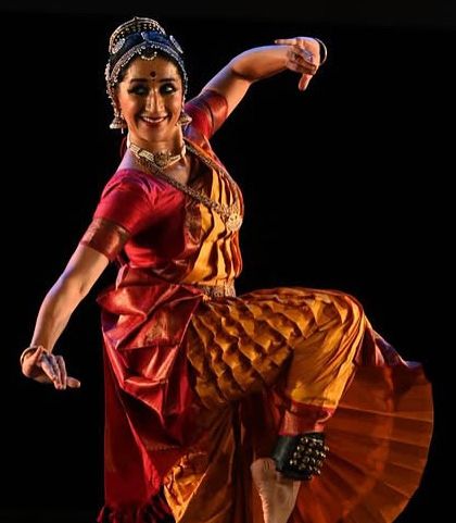 A moment of pure joy captured during my performance at Rabindra Sadan in Kolkata. Dance is a celebration of life, love, and creativity.
