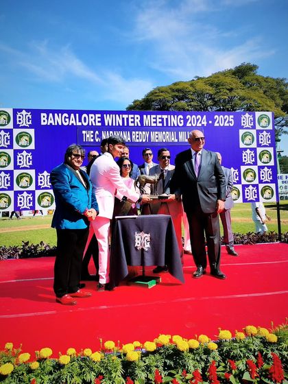 The C. Narayana Reddy Memorial Million presentation.