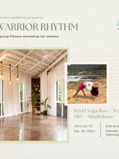 Usha Rao - Group Fitness Classes Warrior Rhythm: Yoga with a Rebel Twist photo 30