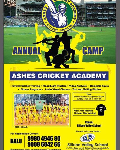 Annual Cricket Camp