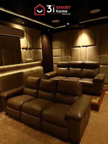 3i Smart Home - Custom Home Theater Design & Installation Warm & Inviting Theaters photo 29