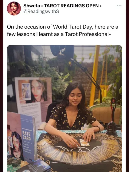 On the occasion of World Tarot Day, here are a few lessons I've learned as a Tarot professional. This is me in my element, doing what I love.
