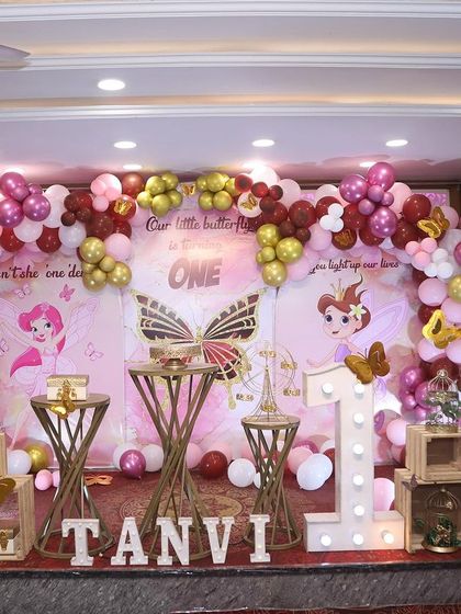 Satweek - Themed Birthday Party Decoration Enchanting Butterfly & Fairy Themes photo 56