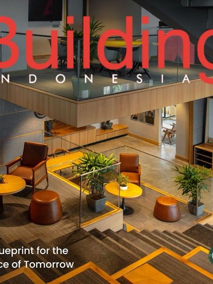 Building Indonesia magazine featured our Primarc office design, recognizing our vision of integrating nature with modern office design. The article praised the adaptable layout, locally sourced materials, and abundant natural light.
