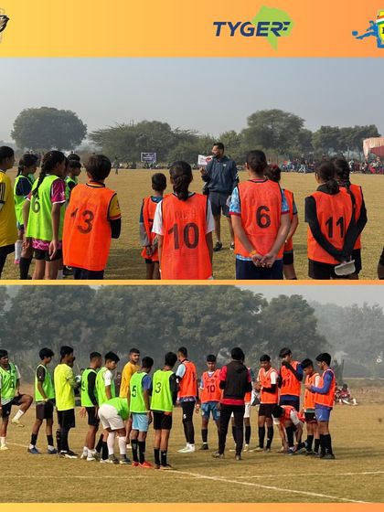 Both boys and girls participated in the IKF North Zonals at our ground, getting instructions from scouts and coaches.