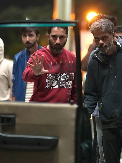 Framing a shot from inside a vehicle for 'Aavesham'. Action isn't just about open spaces; I design choreography that works in tight, confined environments to create a sense of raw intensity.