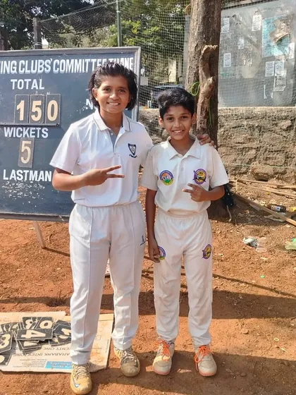 A huge achievement for my young bowler Tanmay Renuse, taking the wicket of an India U-19 player, Mahek Pokar. This shows that with the right training, my students can challenge anyone.