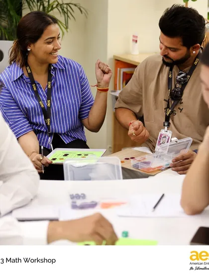To help parents support their children's math journey, our third-grade teachers hosted a "3 Act Task & Fact Fluency" workshop. Parents participated in fun games and tasks to understand how we build a conceptual understanding of numbers.
