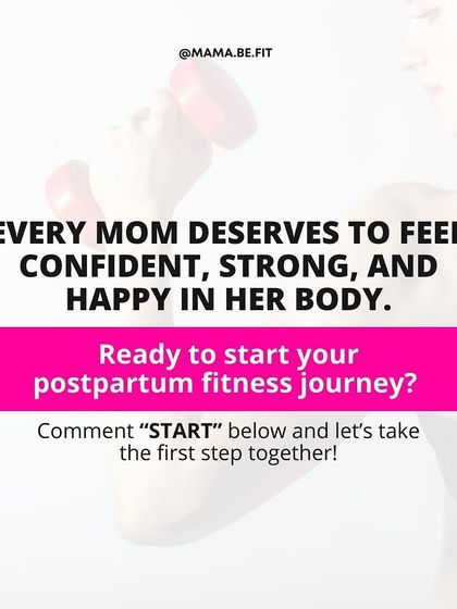 Every mom deserves to feel confident, strong, and happy in her body. Your postpartum fitness journey can start today.