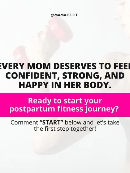 Every mom deserves to feel confident, strong, and happy in her body. This is a call to begin your postpartum fitness journey and take the first step toward reclaiming your strength.
