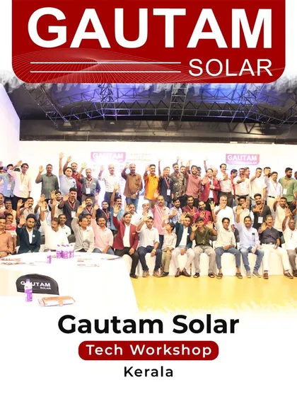 A group photo capturing the energy and enthusiasm of the attendees at our Tech Workshop in Kerala.
