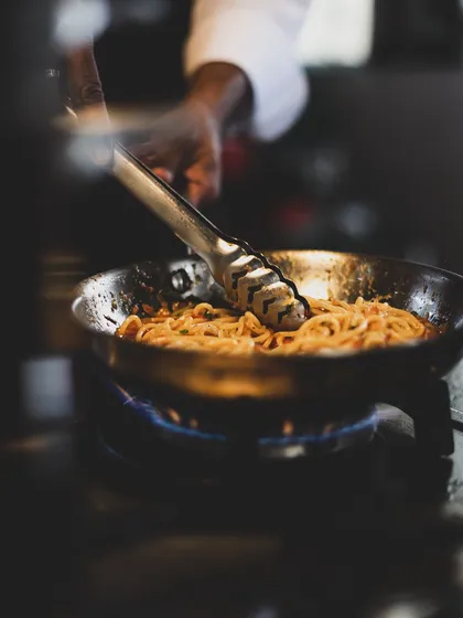 The sizzle of a pan, the aroma of fresh pasta. We believe in learning by doing, which means you cook, not just watch. Expect to get your hands messy and learn the real craft.