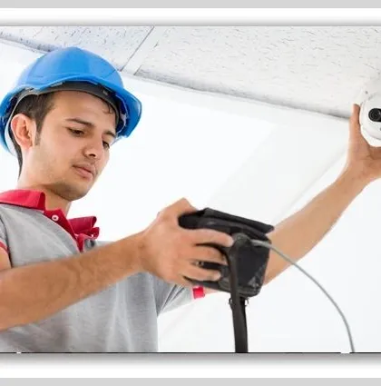 This image represents our professional technicians, who are trained to install all types of CCTV cameras with expertise.