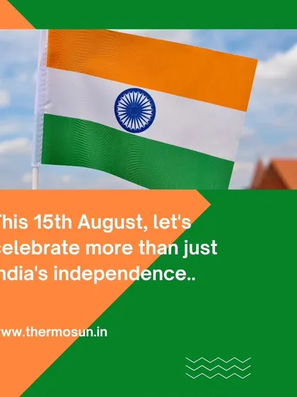 This 15th August, let's celebrate more than just our nation's independence. Let's celebrate our energy independence.