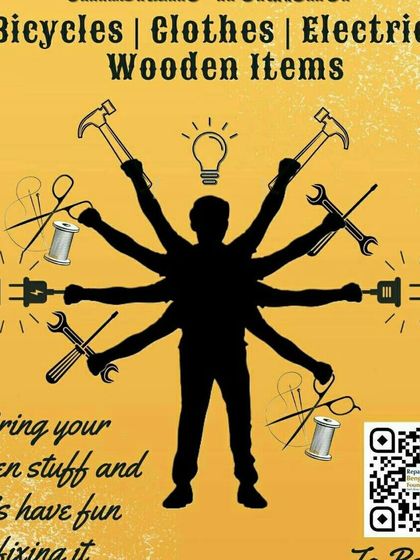 An announcement for our Chennai repair cafe for children. We are always expanding to new cities, bringing the joy of fixing to communities across India.