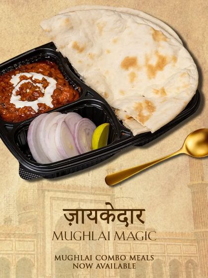 Zaaykedar Mughlai Magic. Our Mughlai combo meals are now available, offering a taste of royalty in a convenient package.