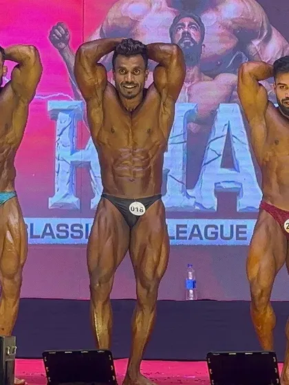 This is the final product of our hard work. My athletes are on stage, showcasing the peak conditioning, muscle symmetry, and definition that we build together. It is not just about getting big; it is about creating a balanced, aesthetic physique that judges reward.