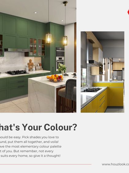 Houzlook - Full Home Interior Design & Turnkey Execution Smart & Sleek Modular Kitchens photo 17