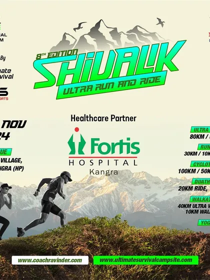 Highlighting our healthcare partner for the Shivalik Ultra Run and Ride, ensuring the safety of all our participants in the mountains.