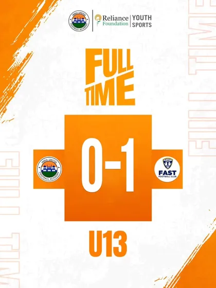 A tough day at the office for our U13s with a 0-1 loss. We learn from these moments and grow stronger.