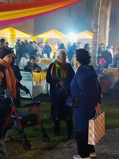 Guests of all ages enjoying the festive ambiance. We ensure our events are inclusive and accessible, creating a welcoming space for the entire community to come together.