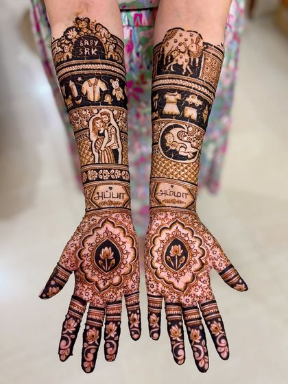 Mitali - Mehendi for Special Occasions Celebrating New Beginnings: Baby Shower Mehendi photo 38