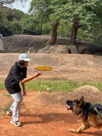 Look at that drive. Working with Hustler the GSD was a blast. Using a dog's natural play drive is one of the most effective ways to train and build a strong, positive relationship.