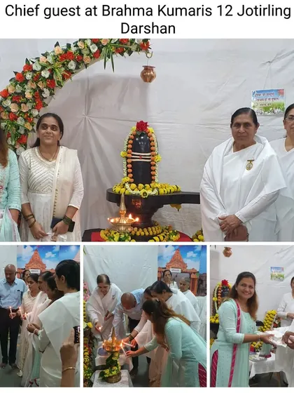 It was an honor to be invited as the chief guest at the Brahma Kumaris' 12 Jyotirling Darshan event. Their work on balancing the mind through Rajyog meditation aligns perfectly with Ayurveda's principles of a healthy mind in a healthy body.