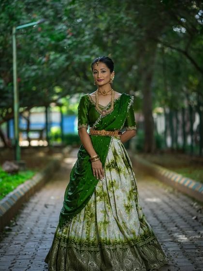 The Glamhouse - Ethnic Wear & Jewellery Rentals The Lehenga & Langa Voni Collection photo 50